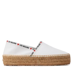 Espadryle LOVE MOSCHINO JA10323G1GIA0100 Biały