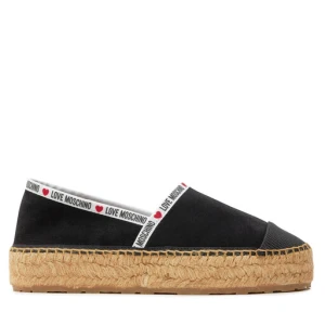 Espadryle LOVE MOSCHINO JA10553G0IIG0000 Czarny