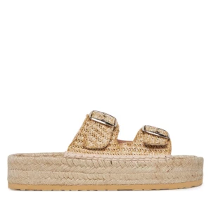 Espadryle LOVE MOSCHINO JA28393G0MJQ0107 Beżowy