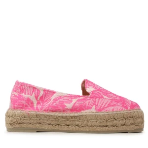 Espadryle Manebi Cotton Jaquard Double Sole Espadrilles G 4.7 D0 Różowy