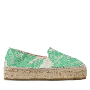 Espadryle Manebi Cotton Jaquard Double Sole Espadrilles G 4.8 D0 Zielony