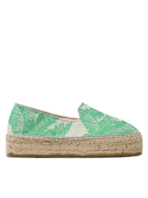 Espadryle Manebi Cotton Jaquard Double Sole Espadrilles G 4.8 D0 Zielony