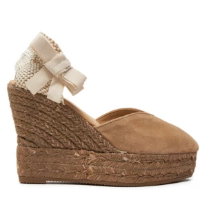 Espadryle Manebi Hamptons Heart-Shaped Wedge Espadrilles W 1.6 WH Beżowy