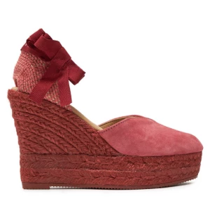 Espadryle Manebi Hamptons Heart-Shaped Wedge Espadrilles W 2.1 WH Różowy