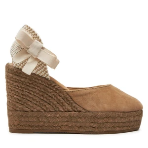Espadryle Manebi Hamptons Wedge Espadrilles W 1.6 WV Brązowy