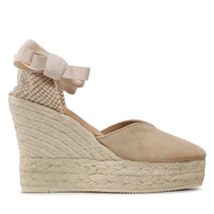 Espadryle Manebi Heart-Shaped Wedge Espadrilles M 1.1 WH Beżowy