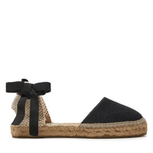 Espadryle Manebi La Havana Flat Valenciana Espadrilles O 7.9 P0 Czarny