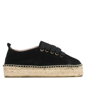 Espadryle Manebi Lace-Up Espadrilles K 1.0 E0 Czarny