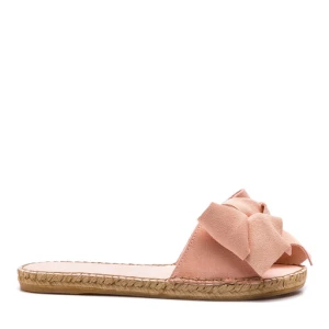 Espadryle Manebi Sandals With Bow W 1.4 J0 Pastel Rose Suede