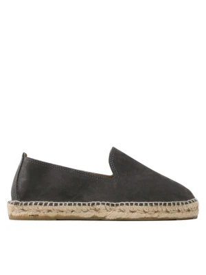 Espadryle Manebi Suede Flat Espadrilles W 1.0 C0 Szary