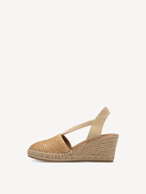 Espadryle metaliczny - TAMARIS
