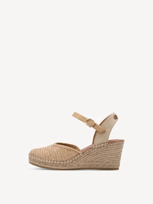 Espadryle metaliczny Tamaris