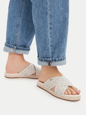 Espadryle MICHAEL Michael Kors Kenzie 40R6KZFS1B Kremowy