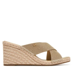 Espadryle MICHAEL Michael Kors Kenzie 40S6KZMS6D Złoty