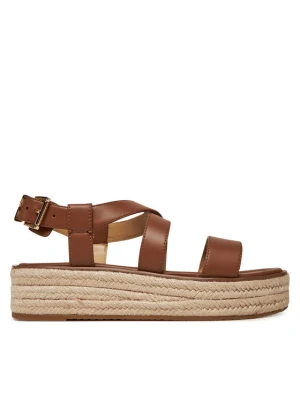 Espadryle MICHAEL Michael Kors Lynn 40S5LYFS1L Brązowy