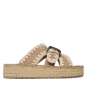 Espadryle Mou Jute sandal MU.SW641003A Różowy