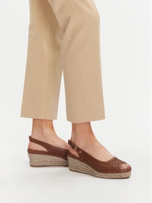 Espadryle Pikolinos W4A-1828 Brązowy