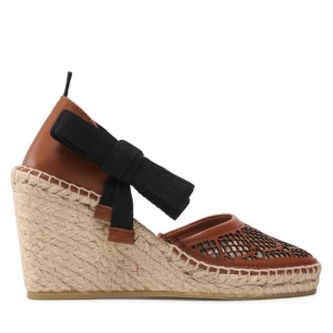 Espadryle Pinko Patty Sandalo PE 22 BLKS1 1H211A Y86A Brązowy