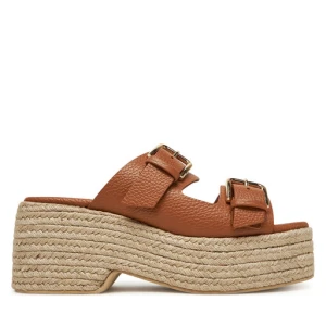 Espadryle Pollini SA28268I0MTD0230 Brązowy