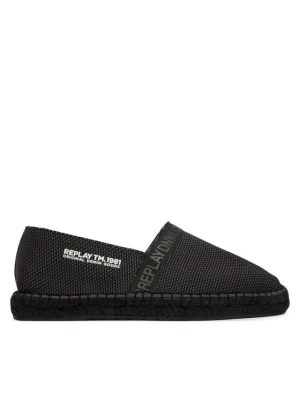 Espadryle REPLAY GMF16 .000.C0060T Czarny