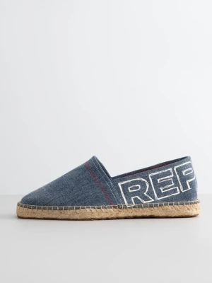 Espadryle Replay niebieski