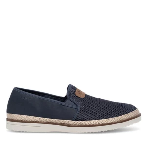 Espadryle Rieker B2366-14 Niebieski