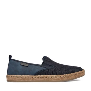 Espadryle Rieker CEO-B2661-14 Granatowy