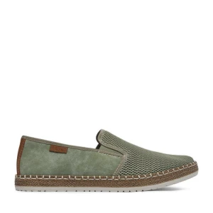 Espadryle Rieker CEO-B5265-52 Zielony jasny