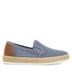 Espadryle Rieker L7873-12 Niebieski