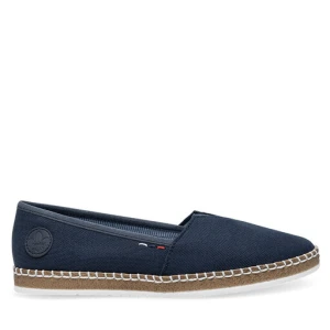 Espadryle Rieker M2278-14 Granatowy