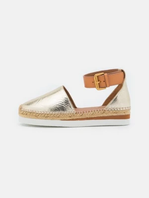 Espadryle See By Chloé złoty