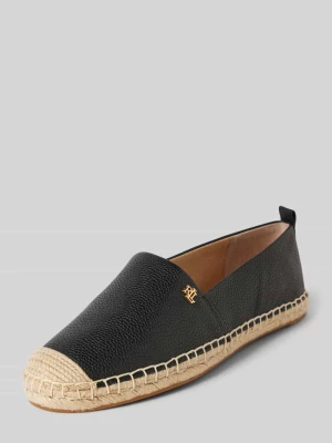 Espadryle skórzane model ‘CAMERYN’ Lauren Ralph Lauren