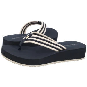 Espadryle TH Stripe Summer Sandal Space Blue FW0FW09196 DW6 (TH1500-b) Tommy Hilfiger