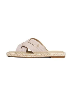 Espadryle Tommy Hilfiger mleczny
