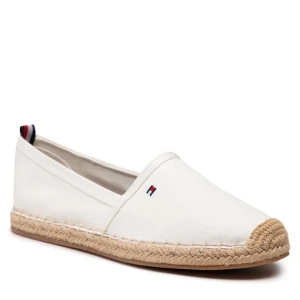 Zdjęcie produktu Espadryle Tommy Hilfiger Basic Tommy Flat Espadrille FW0FW04827 Biały