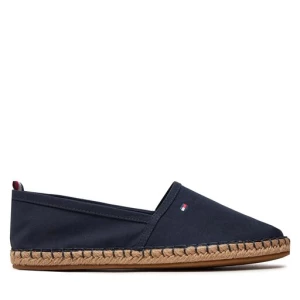 Espadryle Tommy Hilfiger Basic Tommy Flat Espadrille FW0FW06497 Granatowy