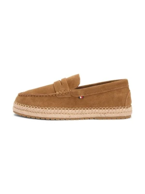 Espadryle Tommy Hilfiger brązowy