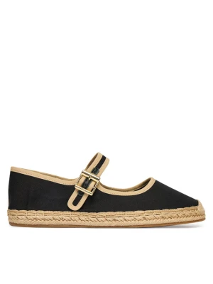 Espadryle Tommy Hilfiger Buckle Maryjane Espadrille FW0FW09239 Czarny
