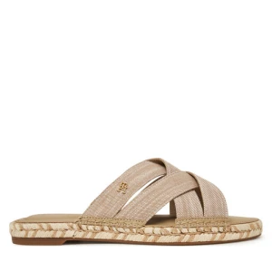 Espadryle Tommy Hilfiger Chambray Espadrille Mule FW0FW08501 Beżowy