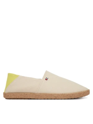 Espadryle Tommy Hilfiger Core Hilfiger Espadrille Textile FM0FM05792 Beżowy