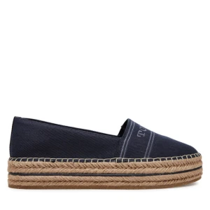 Espadryle Tommy Hilfiger Denim Platform Espadrille FW0FW08543 Granatowy