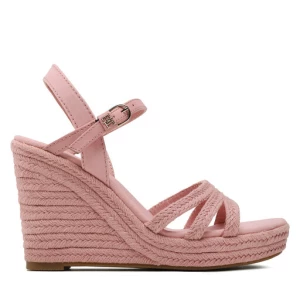 Espadryle Tommy Hilfiger Essential Wedge Sandal FW0FW07159 Różowy