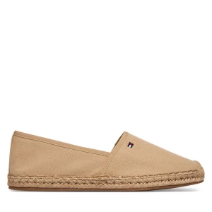 Espadryle Tommy Hilfiger Flag Canvas Espadrille FW0FW08541 Beżowy