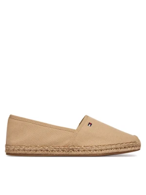 Espadryle Tommy Hilfiger Flag Canvas Espadrille FW0FW08541 Beżowy