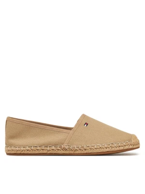 Espadryle Tommy Hilfiger Flag Canvas Espadrille FW0FW08541 Brązowy