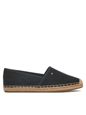 Espadryle Tommy Hilfiger Flag Canvas Espadrille FW0FW08541 Czarny