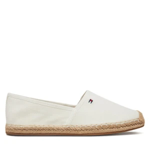 Espadryle Tommy Hilfiger Flag Canvas Espadrille FW0FW08541 Écru