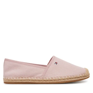 Espadryle Tommy Hilfiger Flag Canvas Espadrille FW0FW08541 Różowy