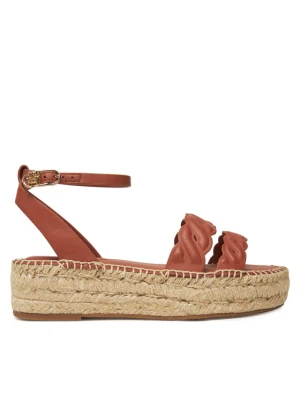Espadryle Tommy Hilfiger FW0FW08496 Brązowy