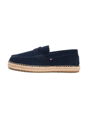 Espadryle Tommy Hilfiger granatowy